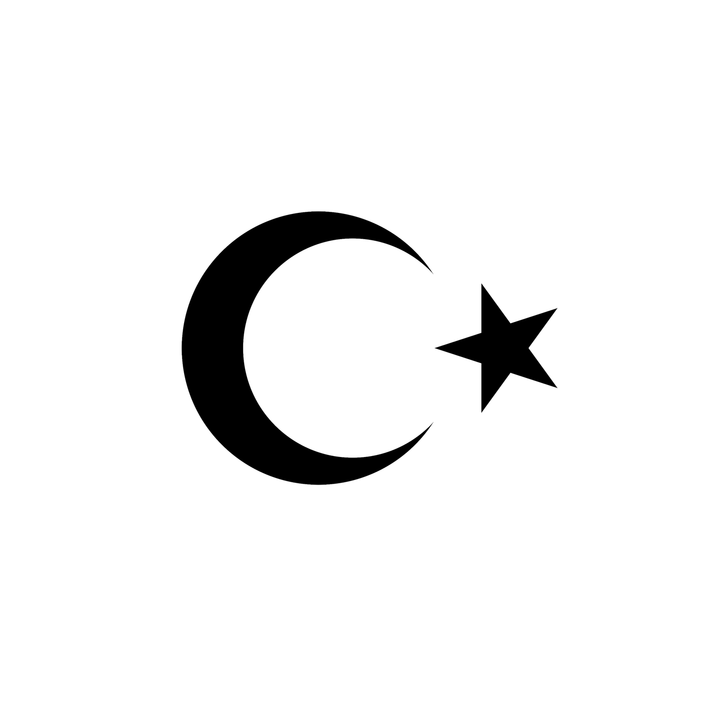 Türkei Symbol Auto Sticker